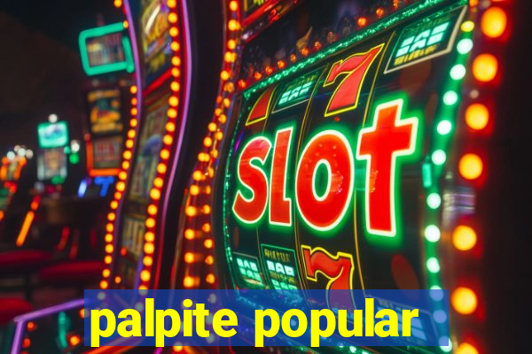 palpite popular